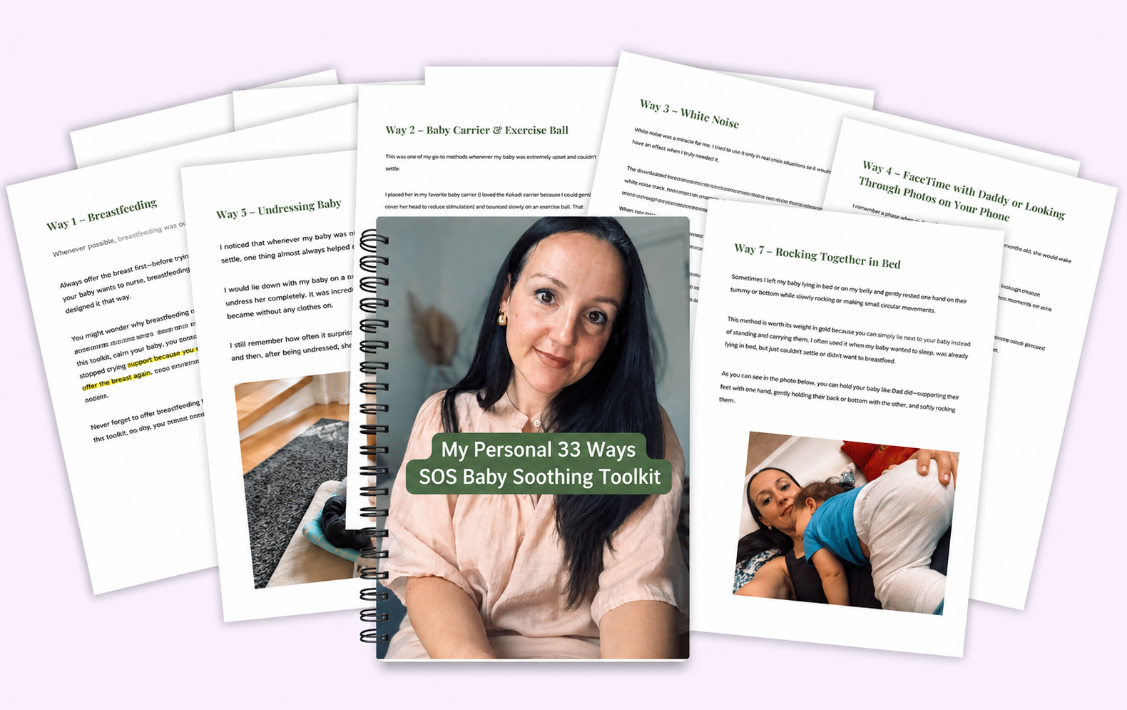 My Personal 33 Ways: SOS Baby Soothing Toolkit